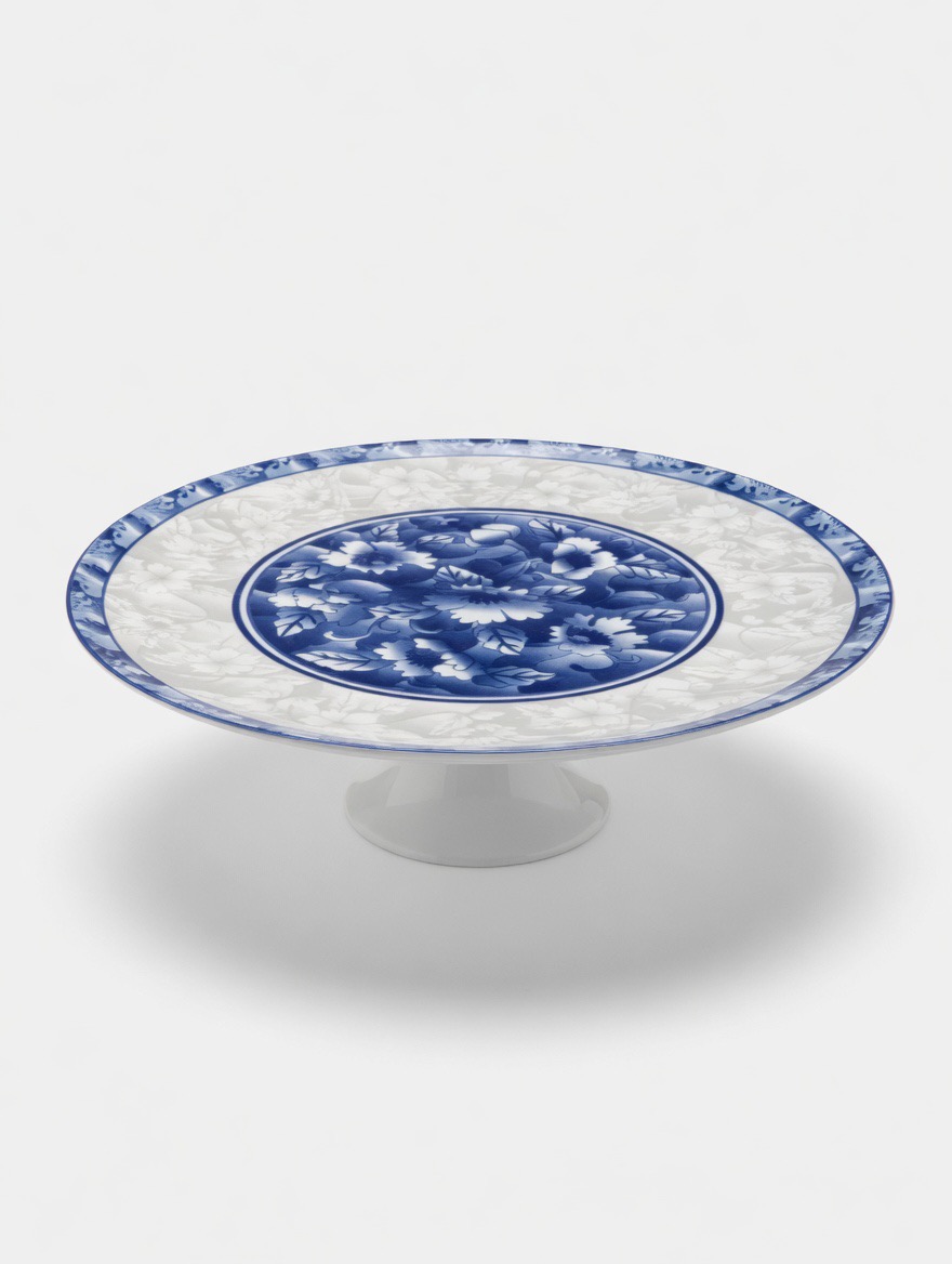 Single Ceramic Birthday Cake Stand Model-9