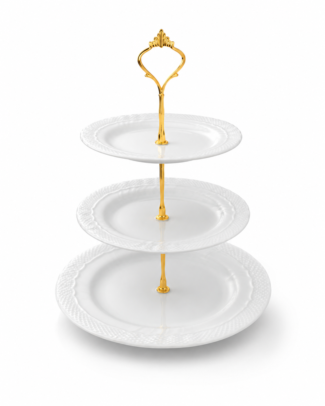 Three Layer Fruit Stand-White (Model-5)