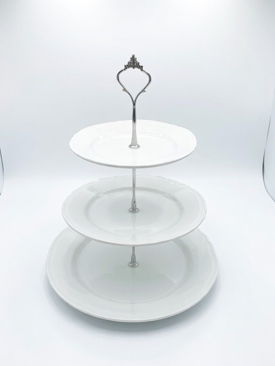 Three Layer Fruit Stand-White (Model-2)